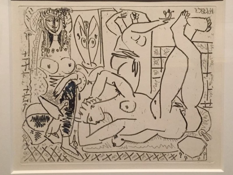 Pablo Picasso (1881-1973), Femmes d’Alger d’après Delacroix, IV, 14 janvier&nbsp;1955
